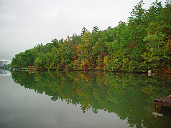 Lake near Biltmore Estate