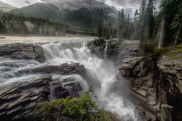 Athabasca falls jasper national park_2762-2