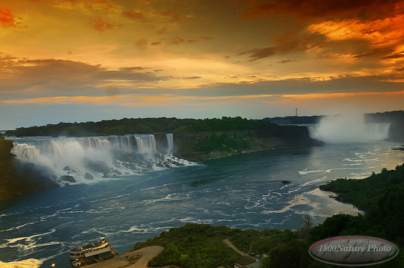 NIAGARA FALLS ON USA AND CANADA1-2