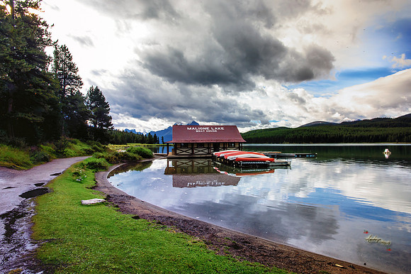 Maligne Lake jasper national park_2773